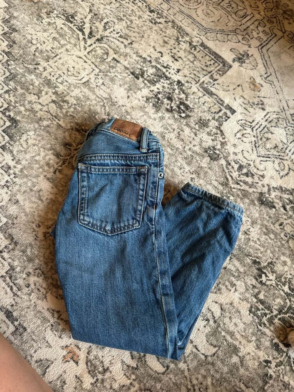 babyGap Kids Boys Straight Leg Denim Jeans Blue - Size 5 Years